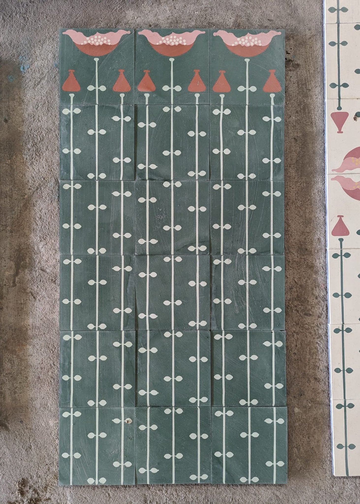 Edinburgh - Cement Tile