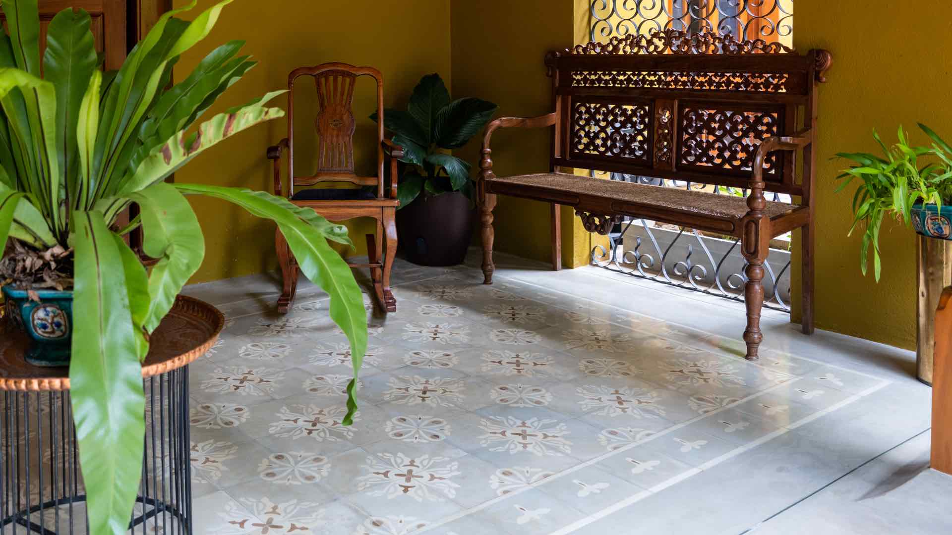 Havana Border & Corner - Cement Tile