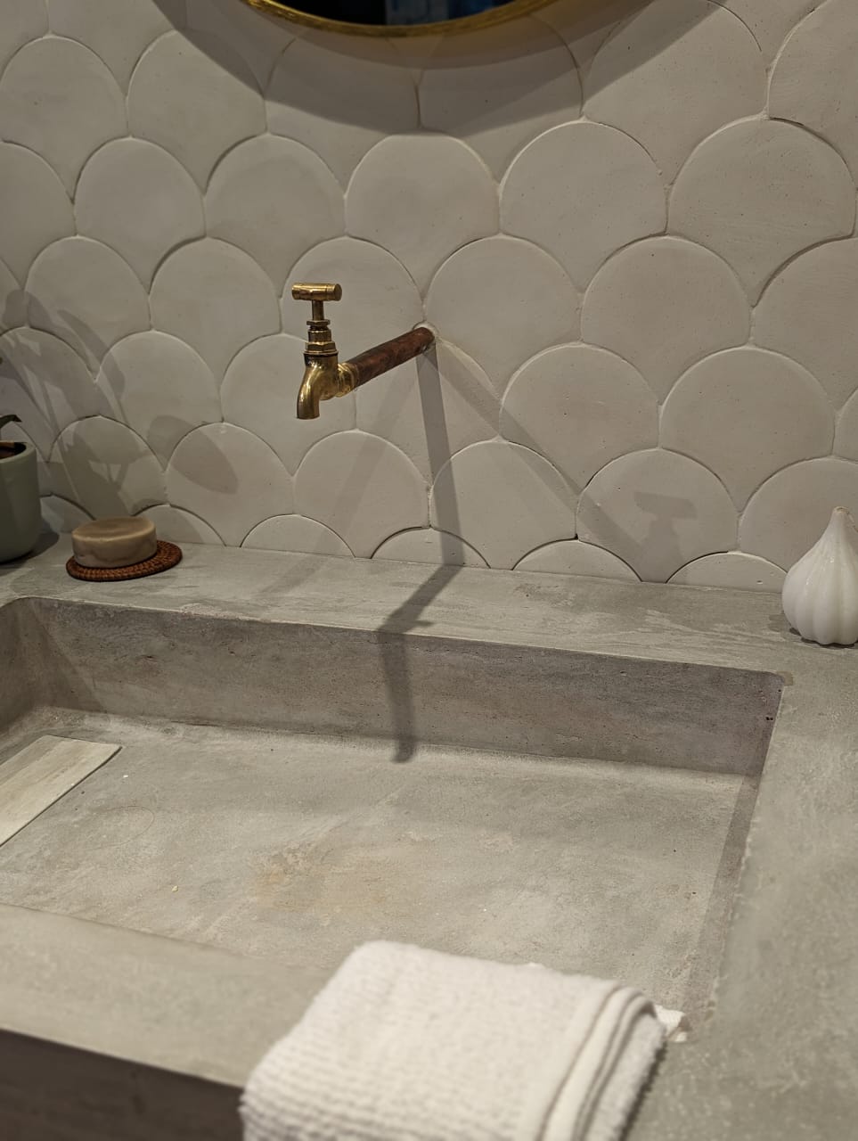 Tear Drop - Cement Tile