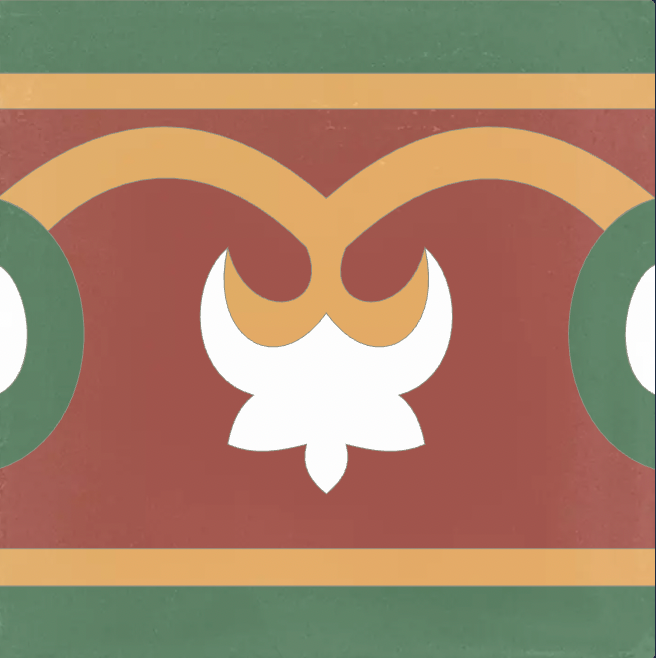 Goa Border & Corner - Cement Tile
