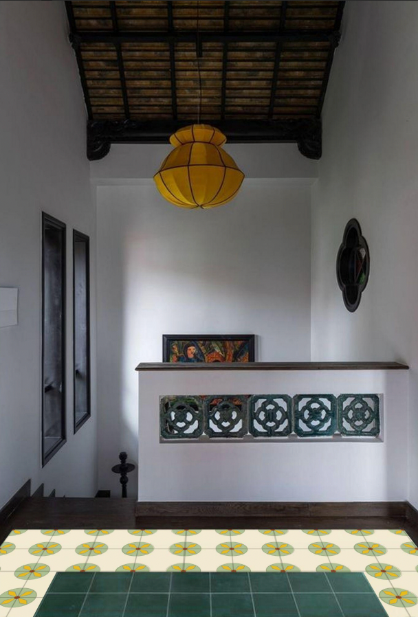Kandyan Inspiration - Cement Tile