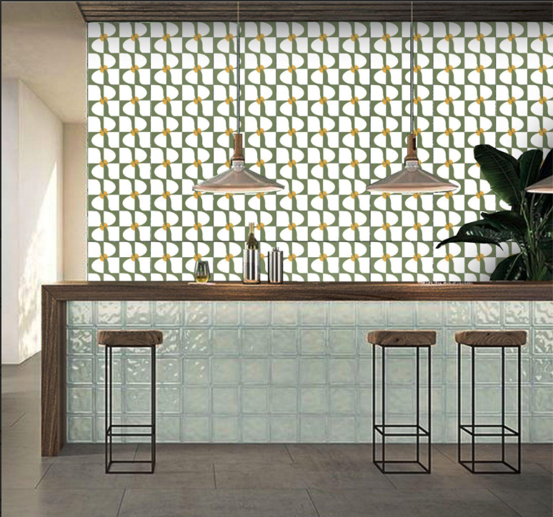 Frangipani S - Cement Tile