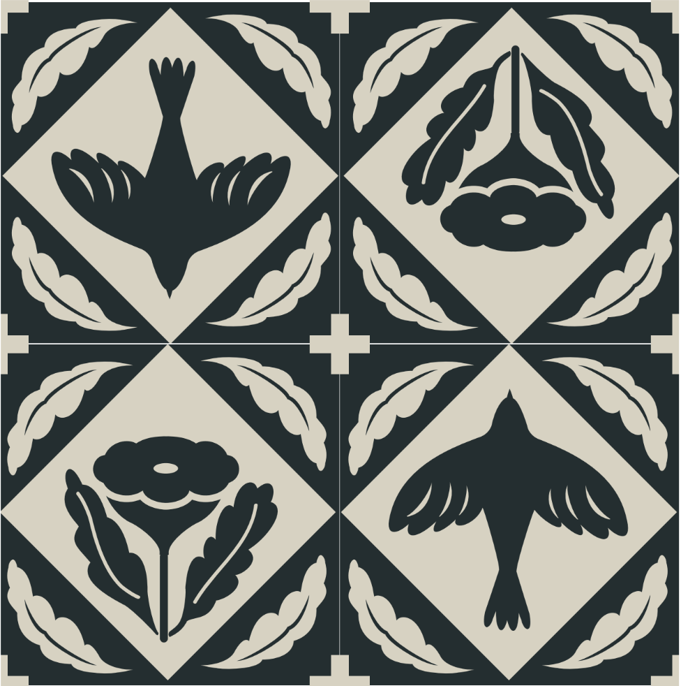 Bloom - Cement Tile