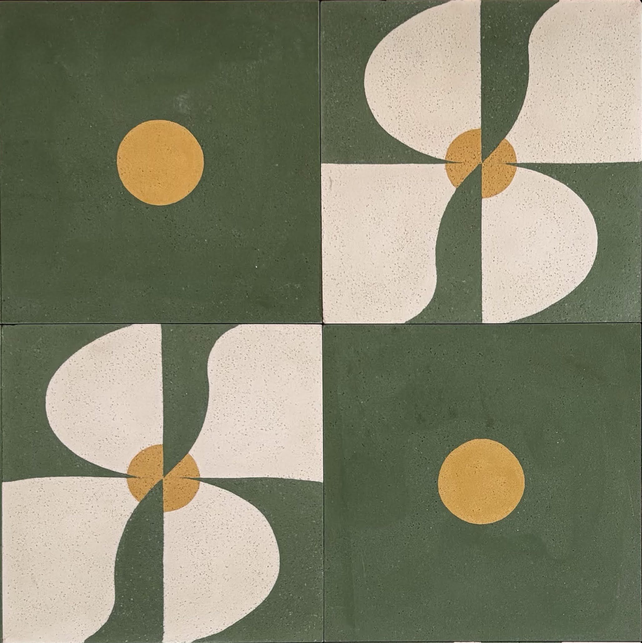 Frangipani S - Cement Tile