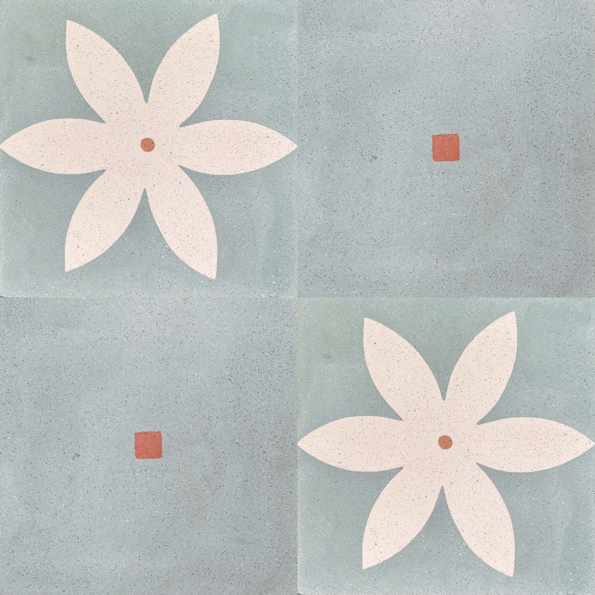 Jasmine Big Petals - Cement Tile