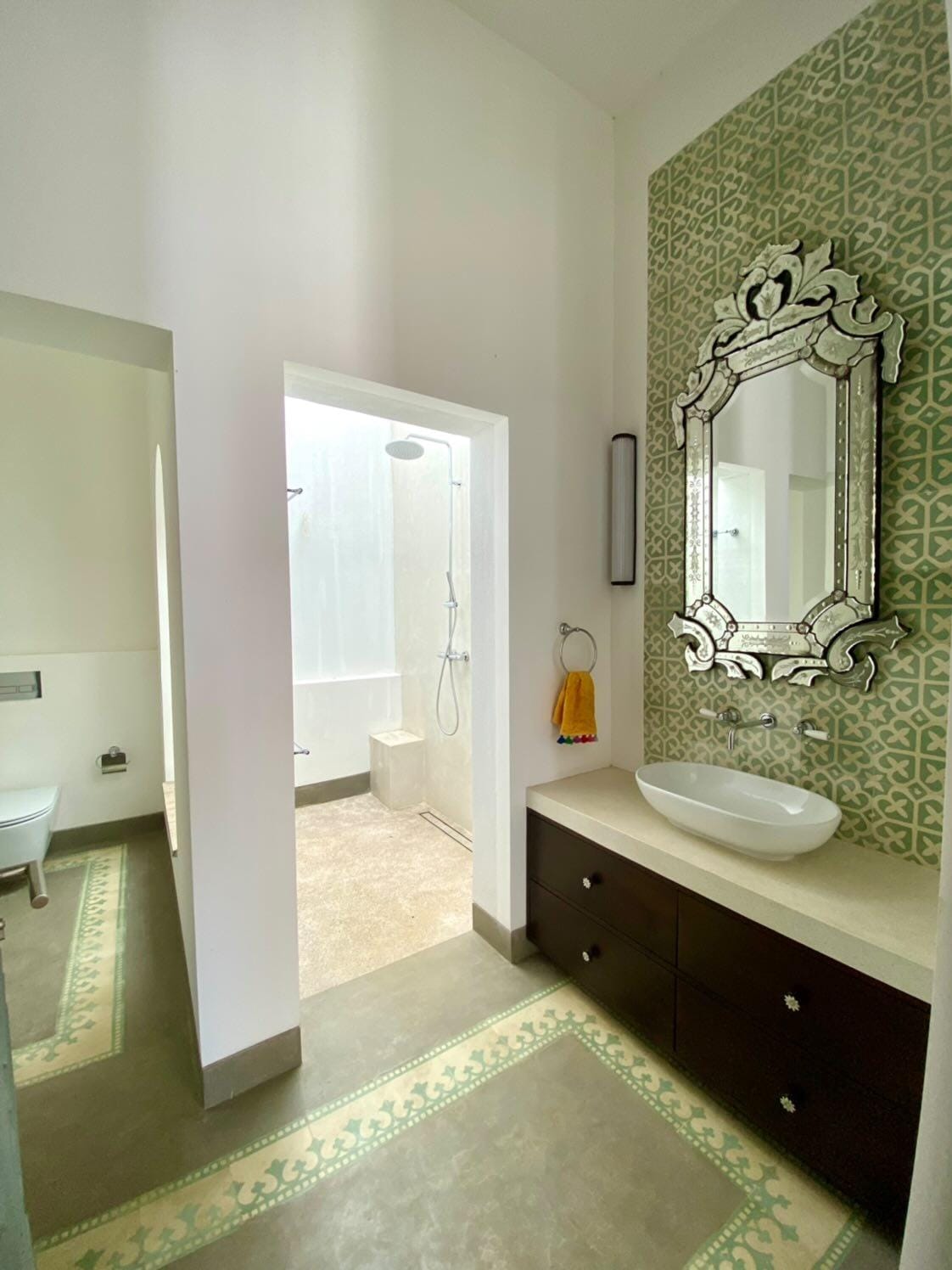 Chambord Border & Corner - Cement Tile