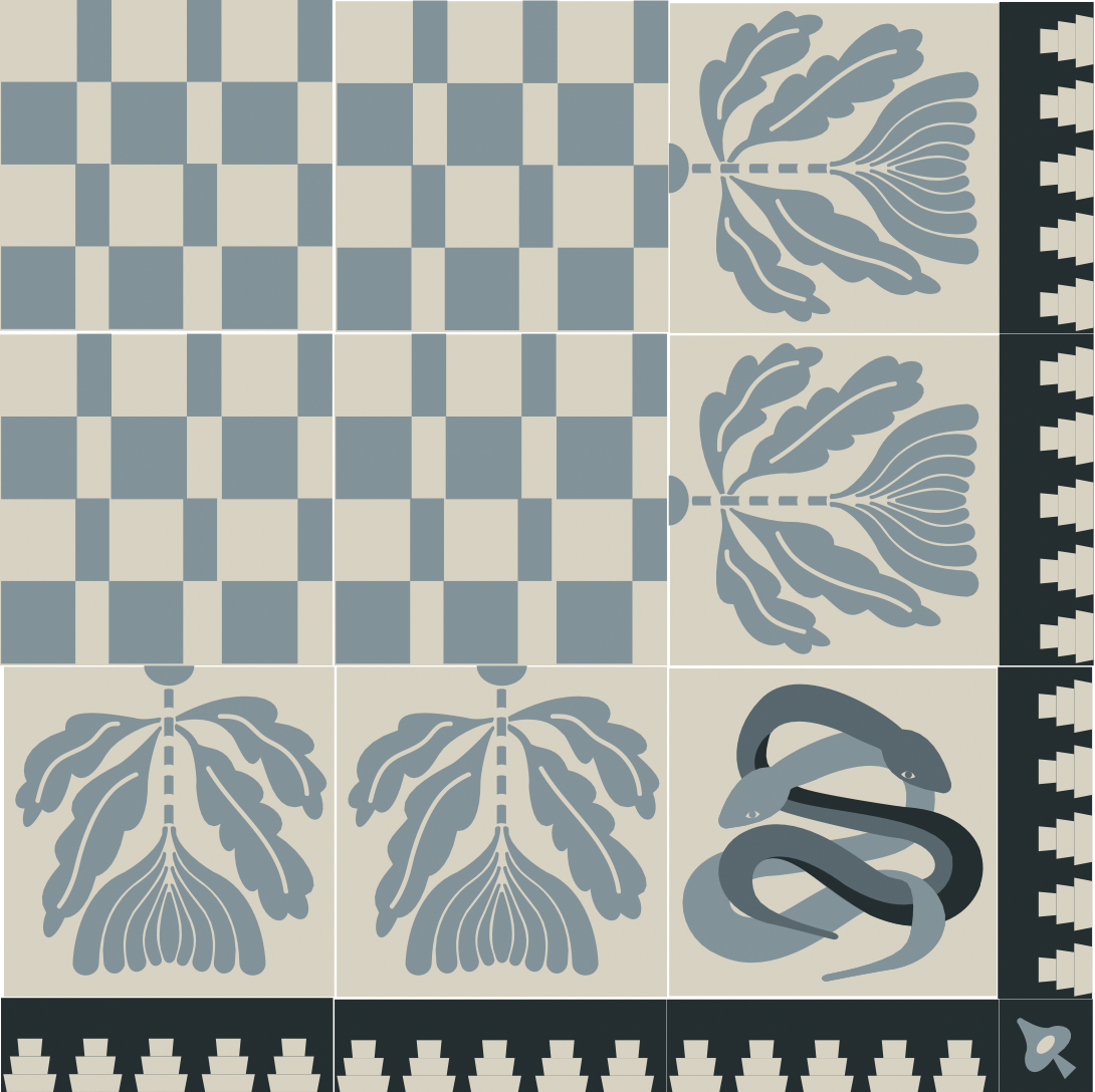 Tulipe - Cement Tile