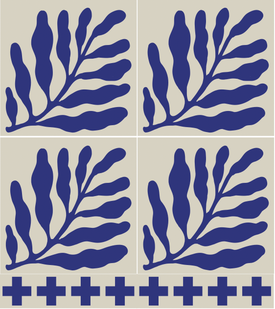 Algue - Cement Tile