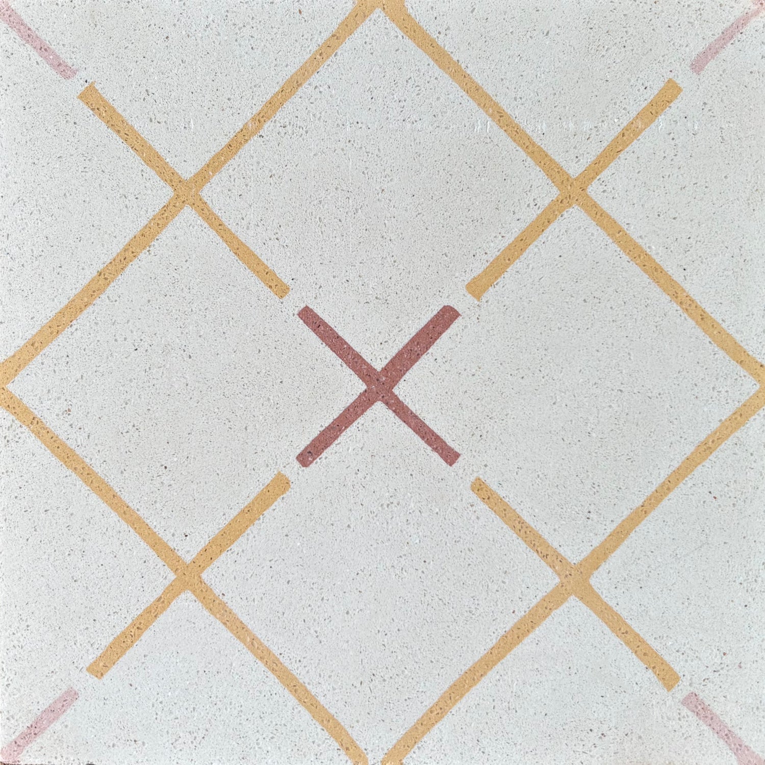Minimalist Ixora - Cement Tile