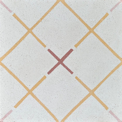 Minimalist Ixora - Cement Tile