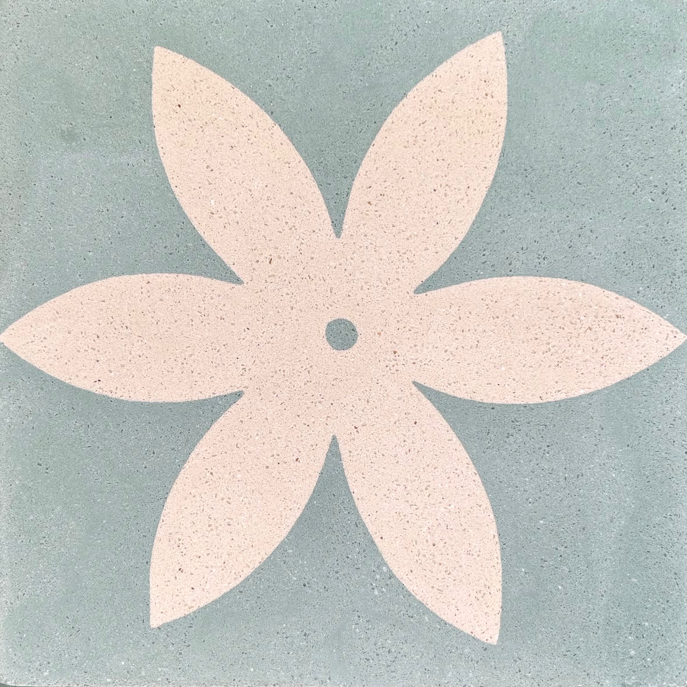 Jasmine Big Petals - Cement Tile