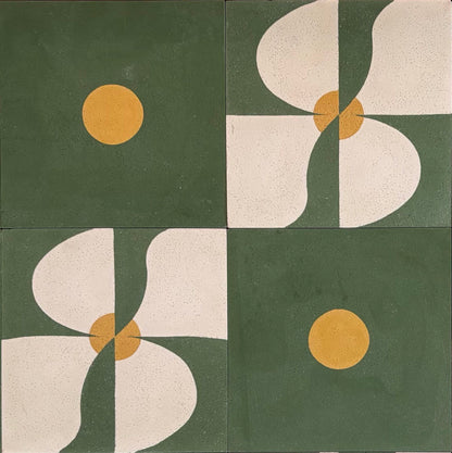 Frangipani S - Cement Tile