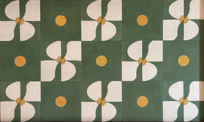 Frangipani S - Cement Tile