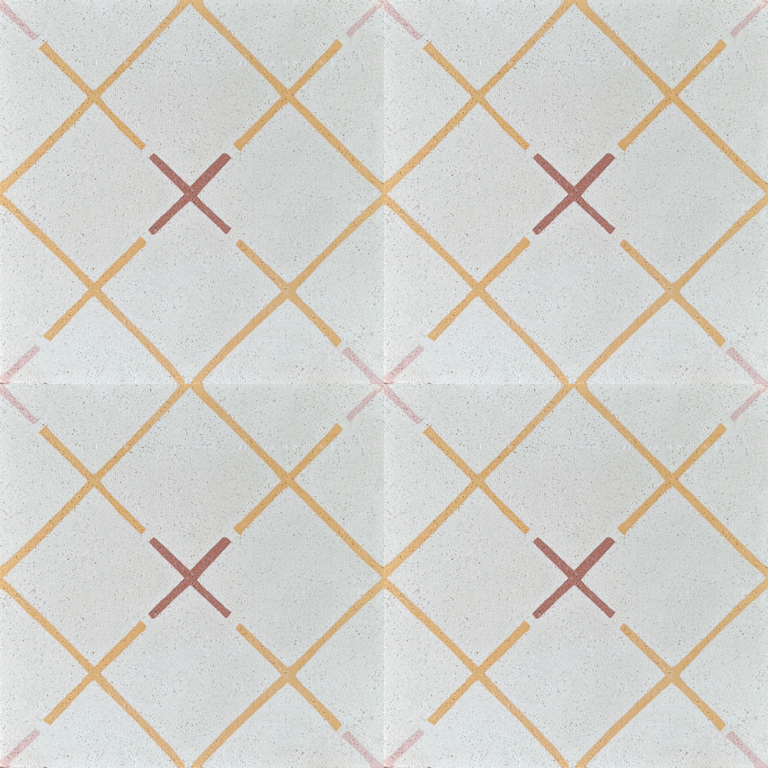 Minimalist Ixora - Cement Tile