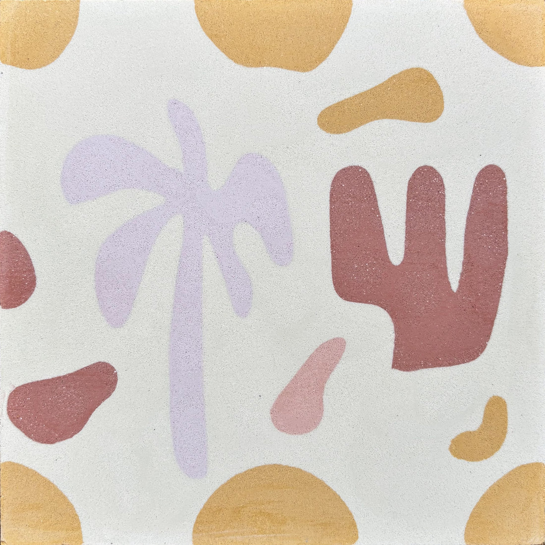 Ahangama Tropical Sunshine Border and Corner 2 - Cement Tile