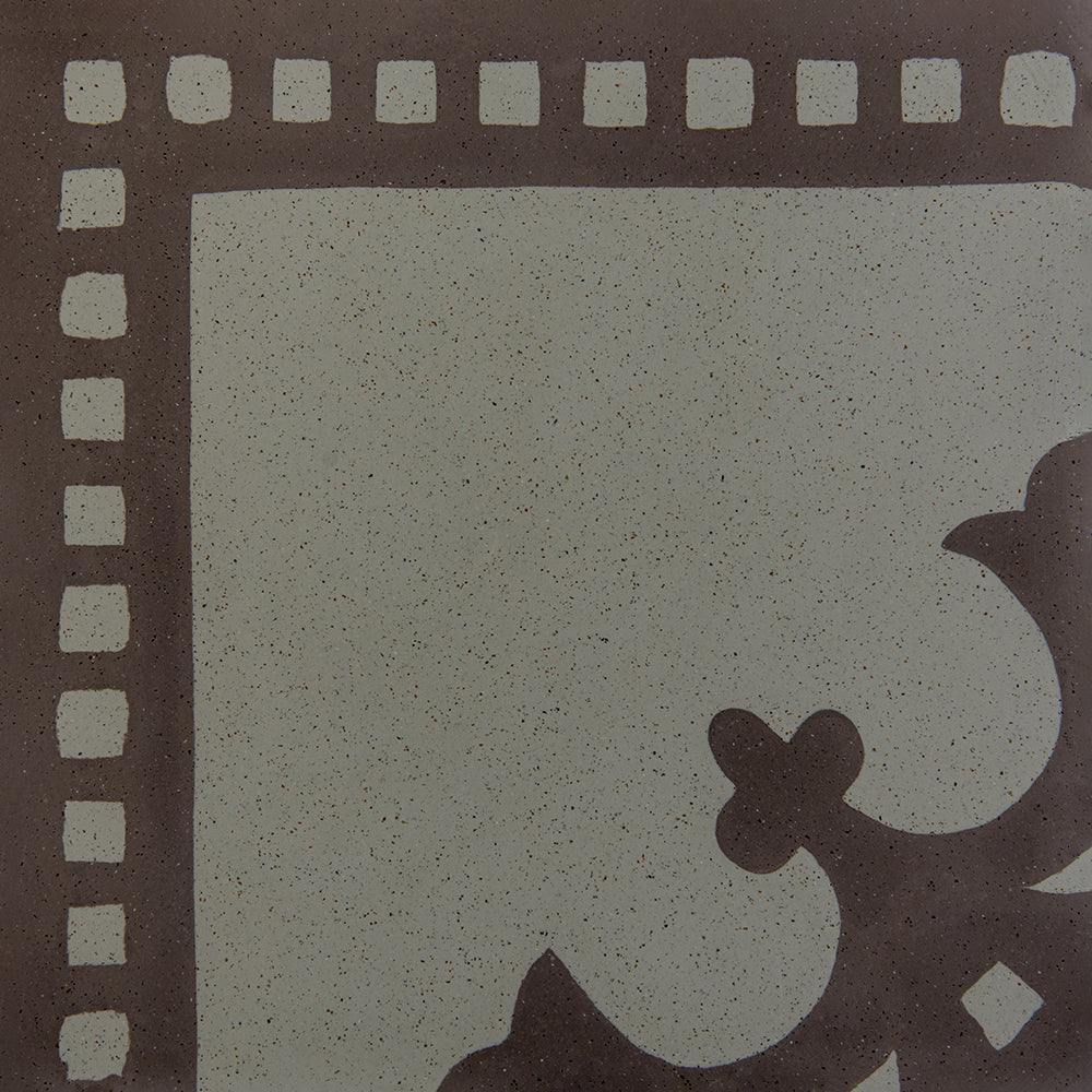 Chambord Border & Corner - Cement Tile