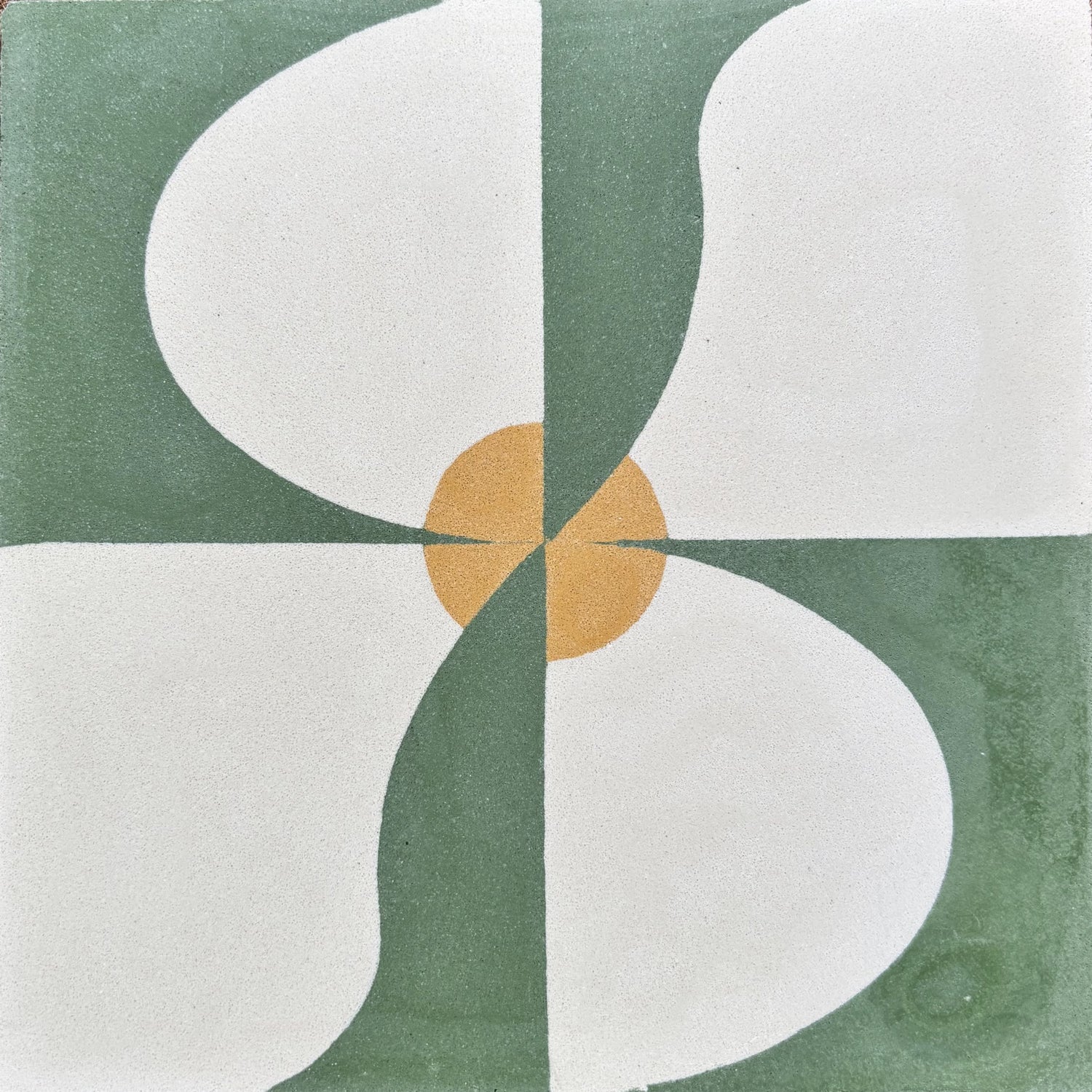 Frangipani S - Cement Tile