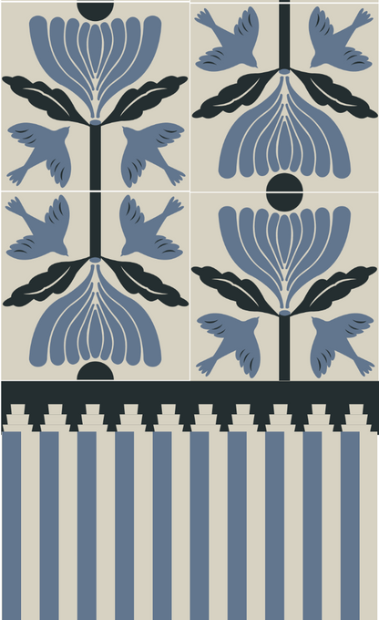 Marguerite - Cement Tile