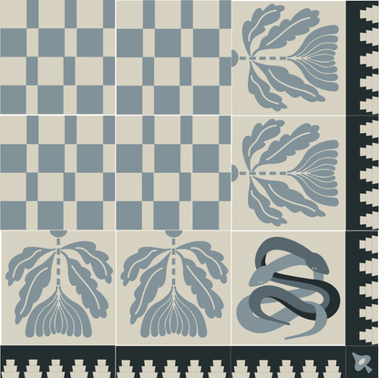 Tulipe - Cement Tile