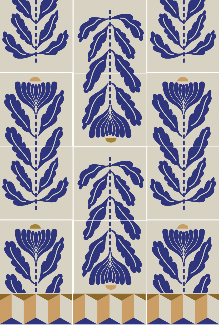 Pistil - Cement Tile