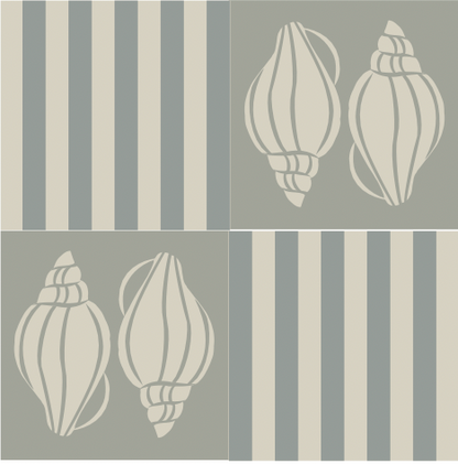 Coquillage - Cement Tile