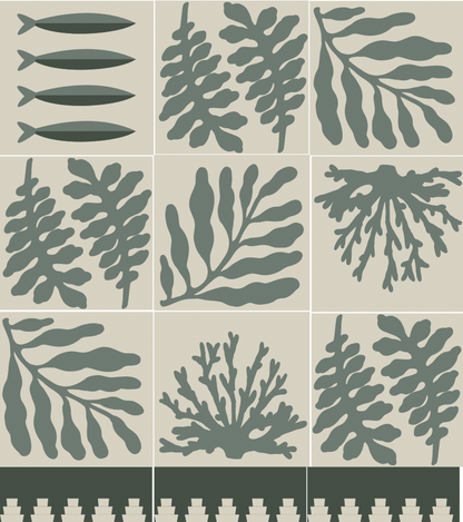 Algue - Cement Tile