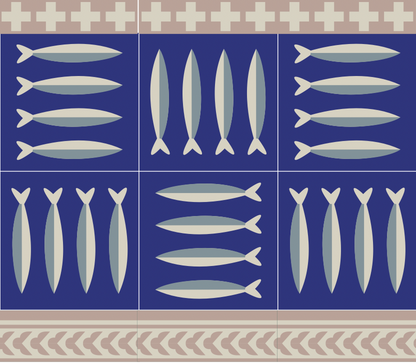 Sardines - Cement Tile