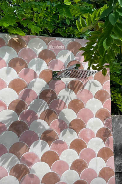 Tear Drop - Cement Tile